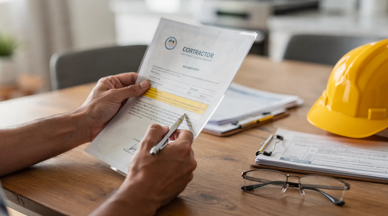 Confirming licensing and insurance should be the first step in vetting any roof repair contractor