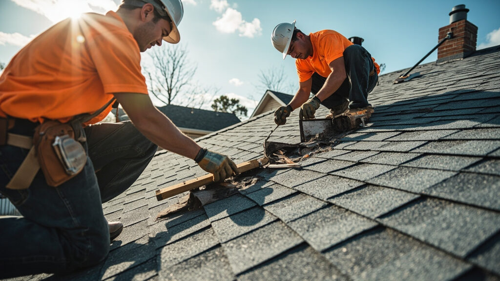 Hail damage to roof components beyond shingles